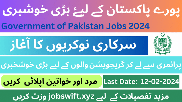 Ministry of Pakistan Jobs: Apply Now