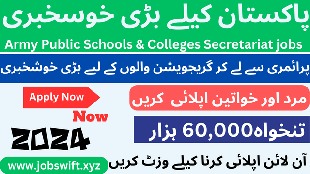Latest Jobs at Army Public School Rawalpindi: Apply Now